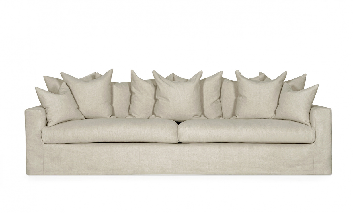 MONACO Premium 4-seters sofa Kakibeige i gruppen Stue / Sofaer / hos Sofas & more (MO4SKHBE)