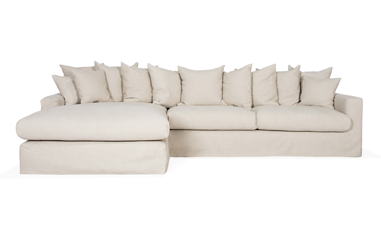 MONACO Premium Sofa Venstre Beige i gruppen Stue / Sofaer / hos Sofas & more (MOD3BE)