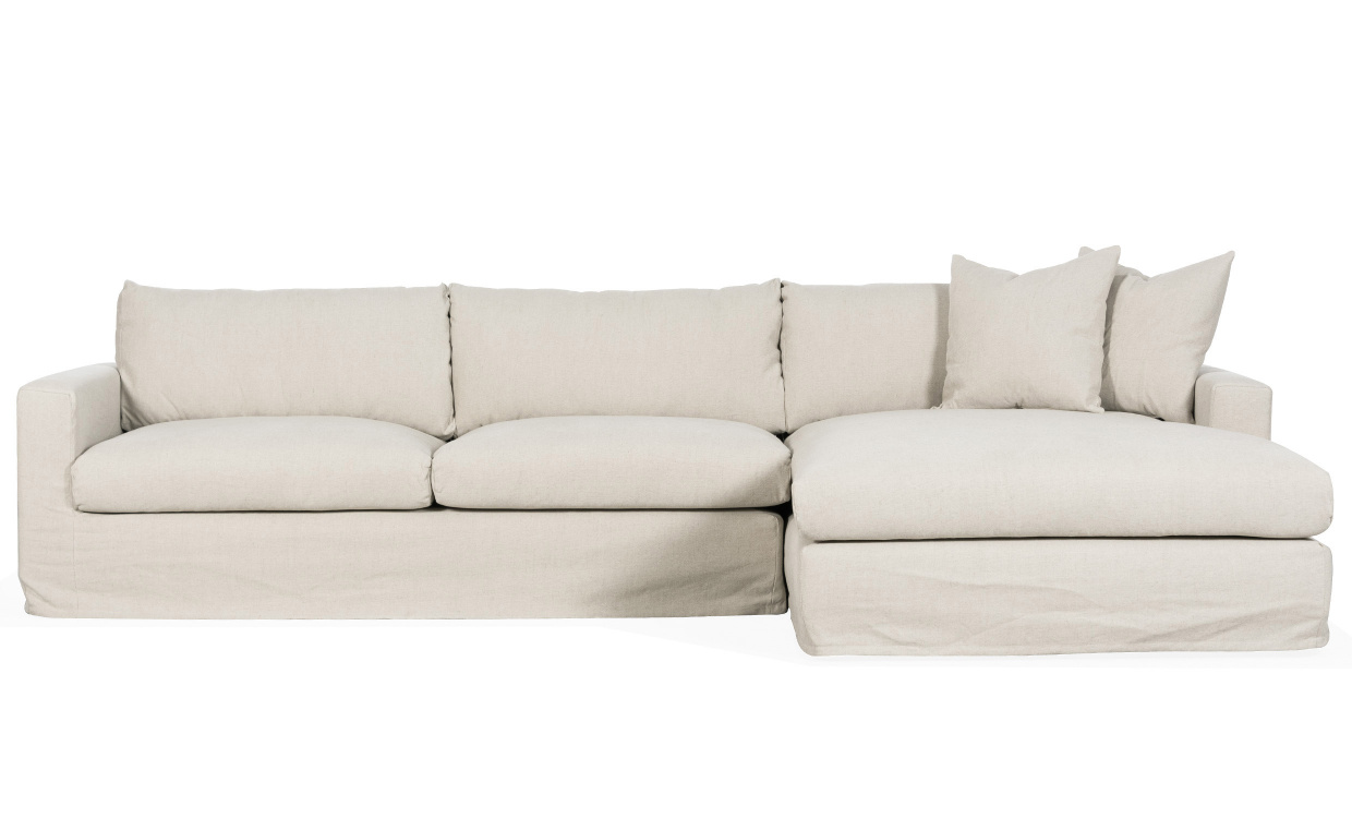 MAXIME Sofa Hyre Beige i gruppen Stue / Sofaer / Divansofaer hos Sofas & more (MX3DSBE)