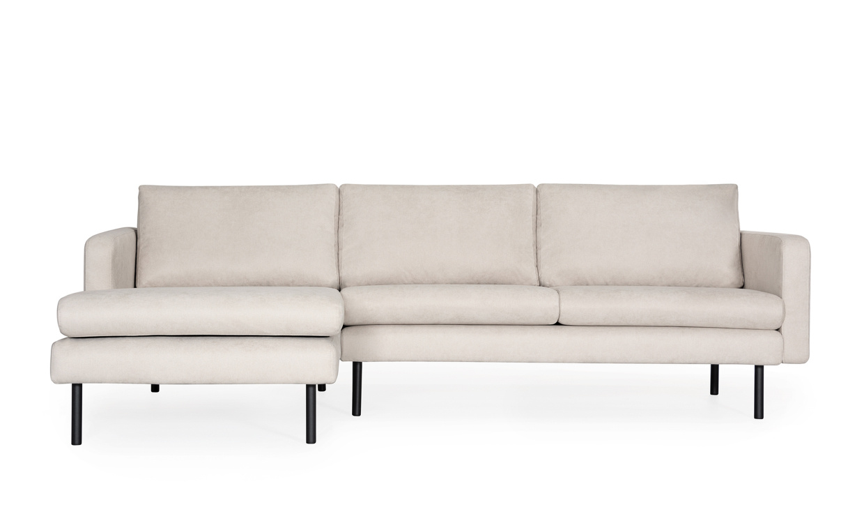 SANDHAMN Divansofa Venstre Beige i gruppen Stue / Sofaer / Divansofaer hos Sofas & more (SAD3SO21)