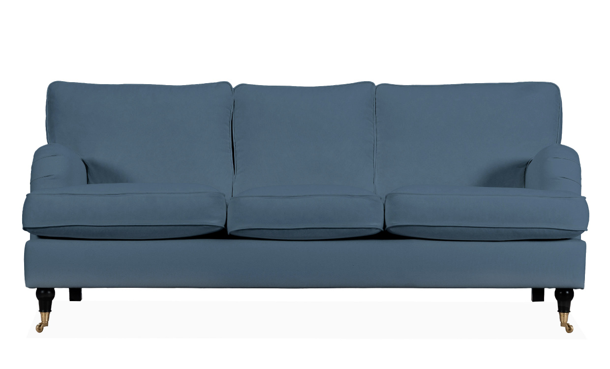 SKAGEN 3-seters Howard-sofa Classic Bl i gruppen Stue / Sofaer / hos Sofas & more (SKA3SBABL)