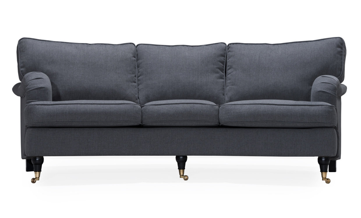 SKAGEN 3-seter Buet Howard-sofa Mrk gr i gruppen Stue / Sofaer / hos Sofas & more (SKA3SCUIN96)