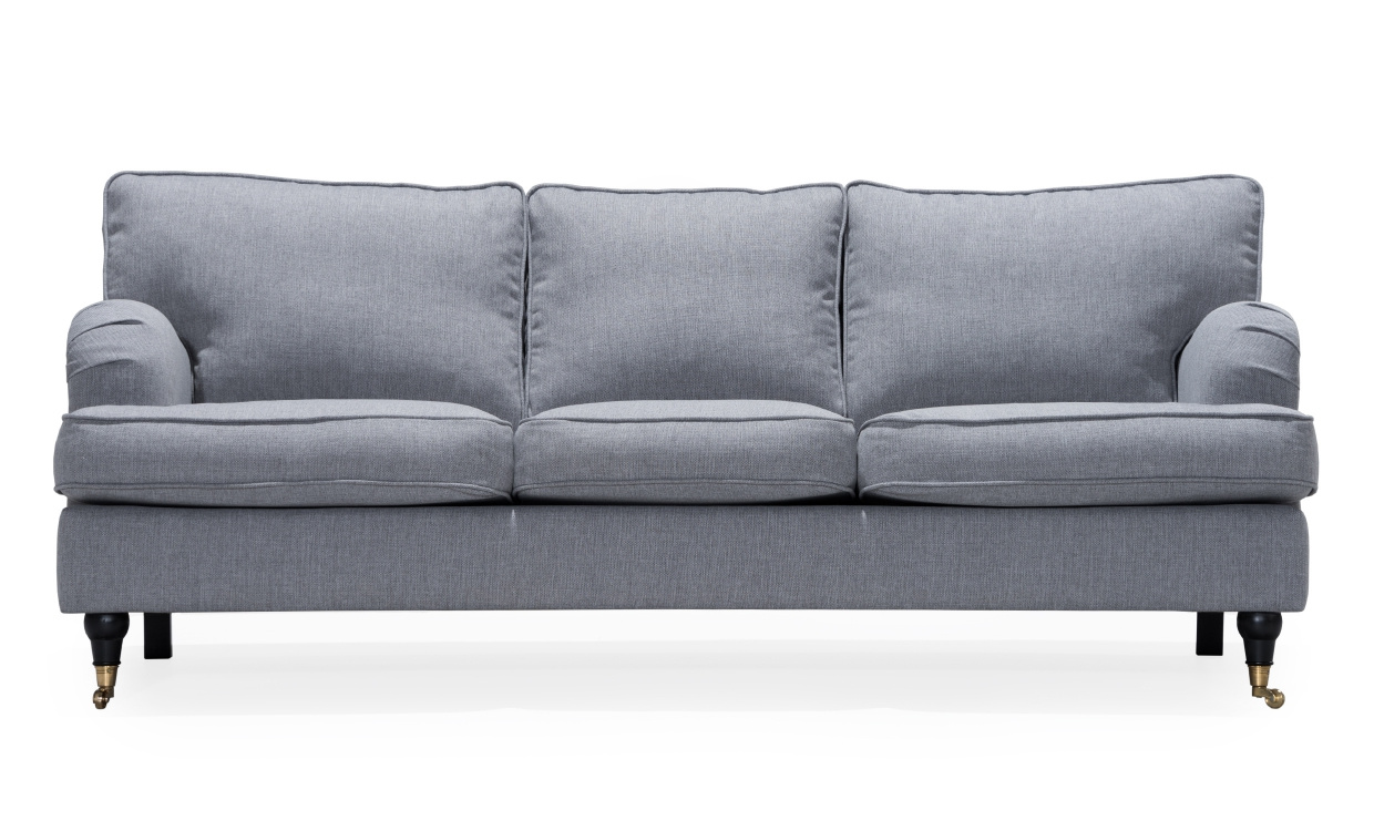 SKAGEN 3-seters Howard-sofa Lys gr i gruppen Stue / Sofaer / hos Sofas & more (SKA3SIN91)