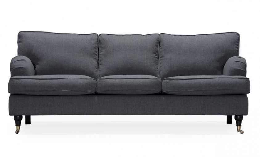 SKAGEN 3-seters Howard sofa Mrk gr i gruppen Stue / Sofaer / hos Sofas & more (SKA3SIN96)