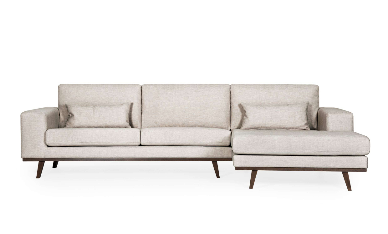 STOCKHOLM Fusion Sofa Hyre Greige i gruppen Stue / Sofaer / hos Sofas & more (ST3DCA01)