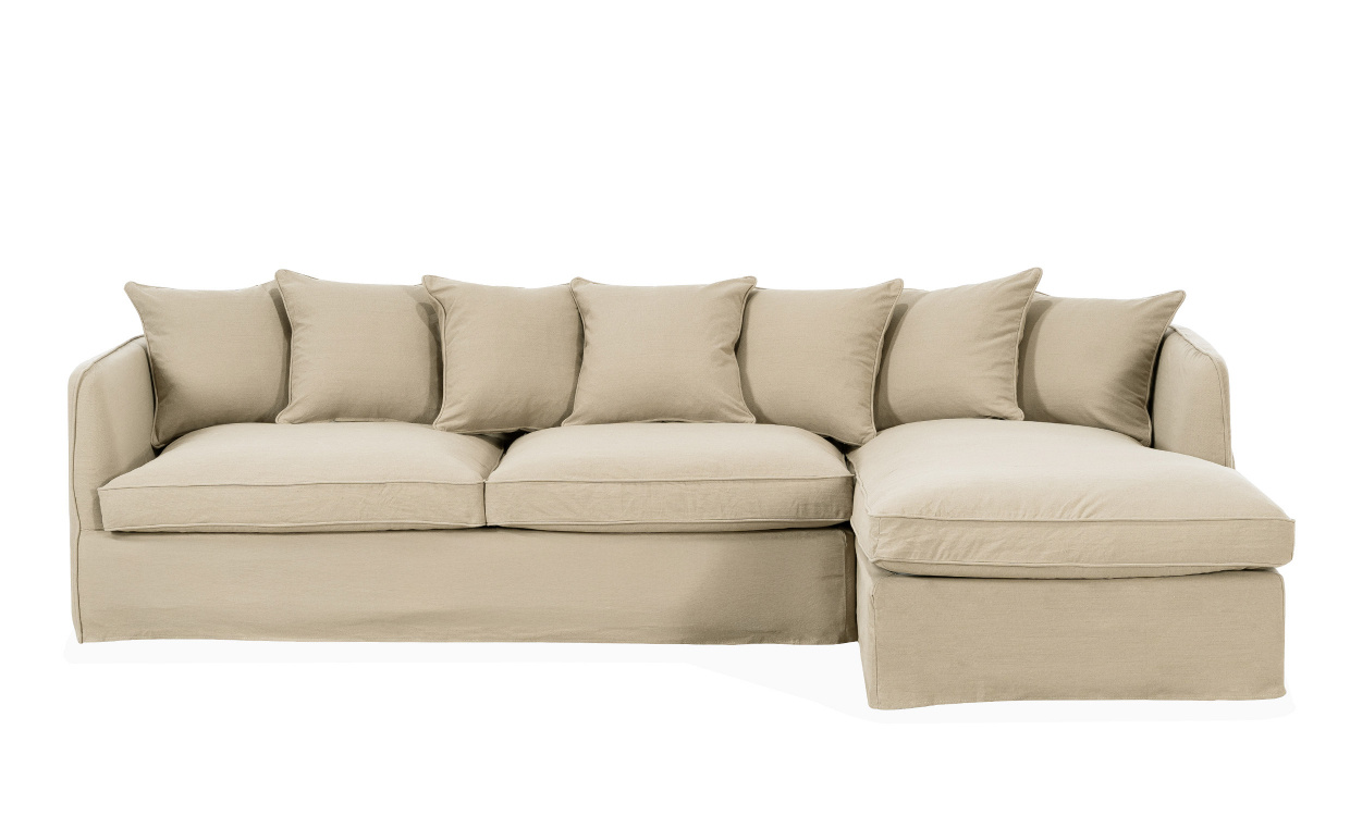 STEDFORD Sovesofa Divan Hyre Kaki i gruppen Stue / Sofaer / hos Sofas & more (STF-CORN-RHF-067-2D)