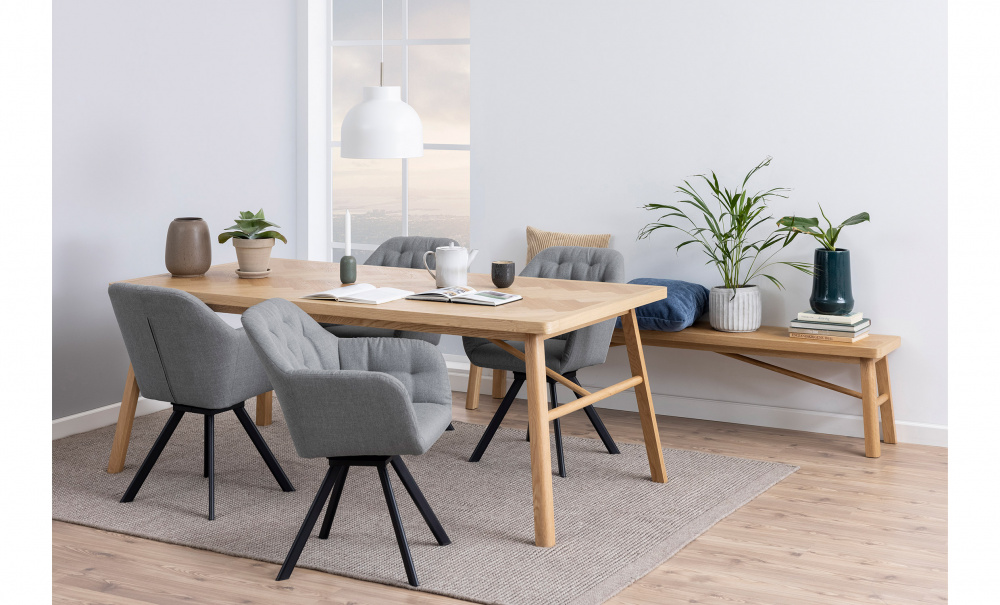 CARLOW Benk Natur i gruppen Spiseplass / Sittembler hos Sofas & more (0000090871)