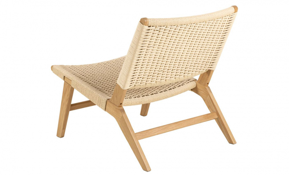 CARLOS Lounge Chair Natural i gruppen Stue / Lenestoler hos Sofas & more (0000104906)