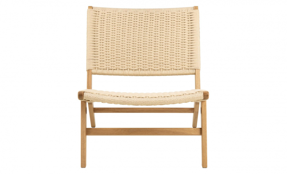 CARLOS Lounge Chair Natural i gruppen Stue / Lenestoler hos Sofas & more (0000104906)