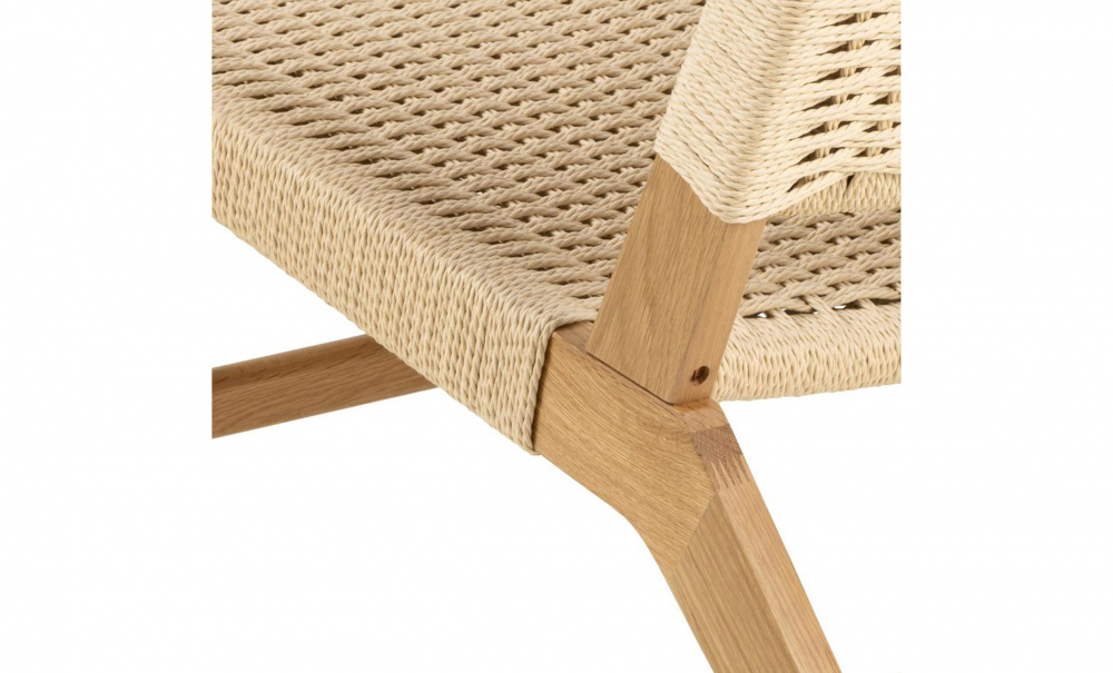 CARLOS Lounge Chair Natural i gruppen Stue / Lenestoler hos Sofas & more (0000104906)