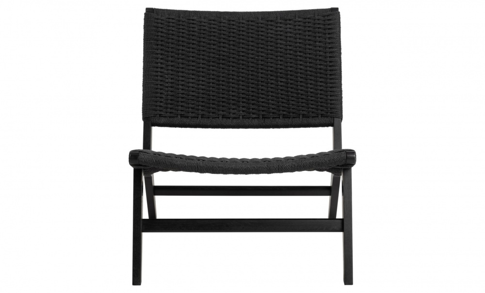 CARLOS Lounge Chair Svart i gruppen Stue / Lenestoler hos Sofas & more (0000105206)