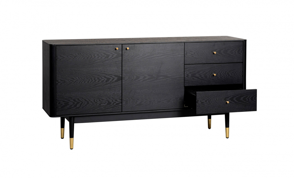 FENWOOD Sideboard Svart i gruppen Stue / Oppbevaringsmbler / Sidebord hos Sofas & more (118602)