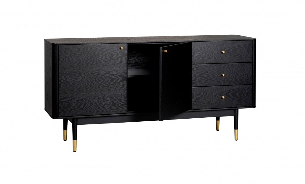 FENWOOD Sideboard Svart i gruppen Stue / Oppbevaringsmbler / Sidebord hos Sofas & more (118602)