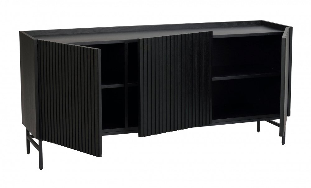 HALIFAX Sideboard 160 Svart i gruppen Stue / Sofabord / Sidebord hos Sofas & more (119906)