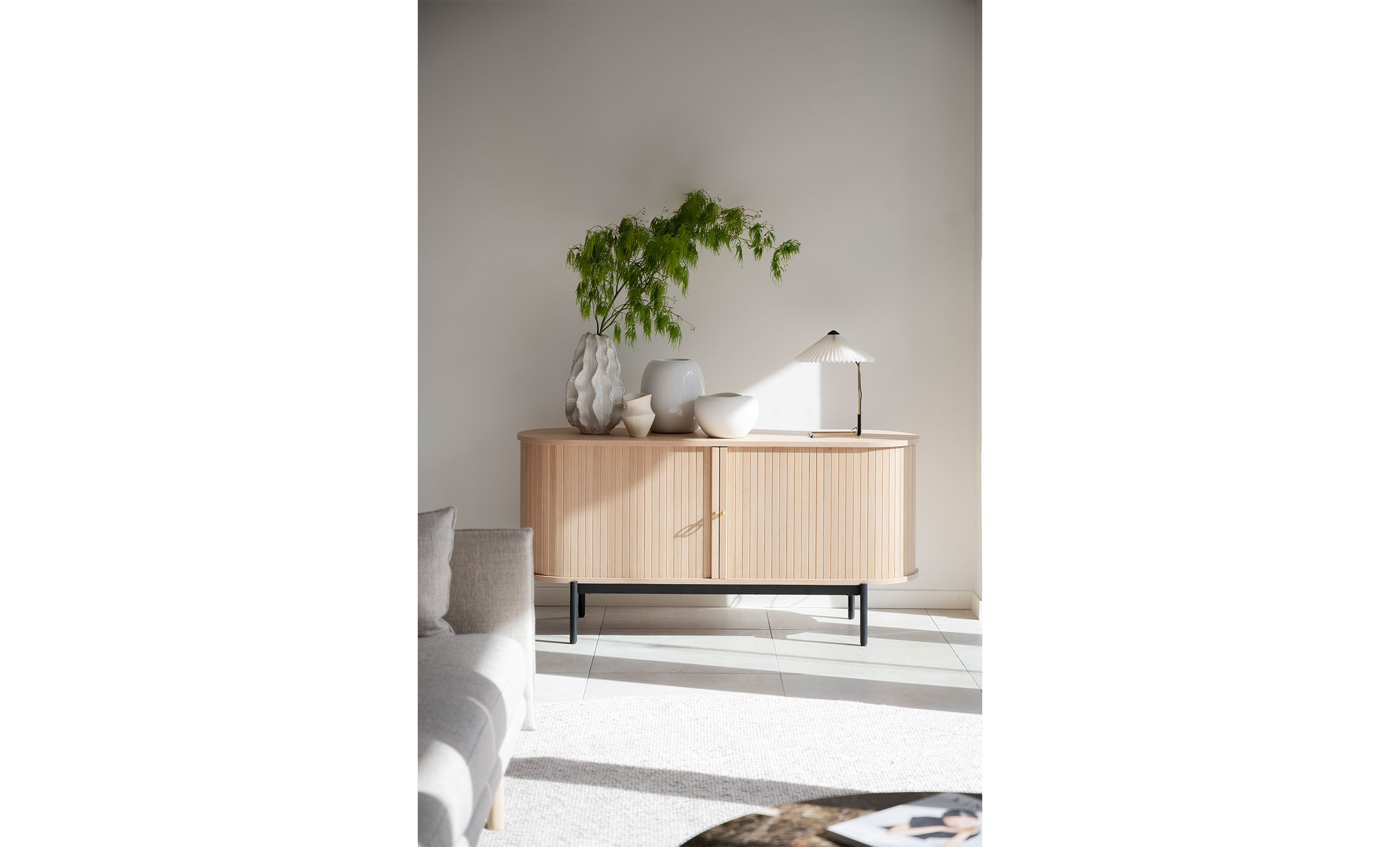 HADDINGTON Sideboard hvitpigmentert