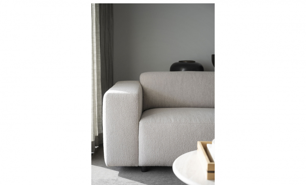 WILLARD sofa 3-seter lys beige i gruppen Stue / Sofaer hos Sofas & more (121330)