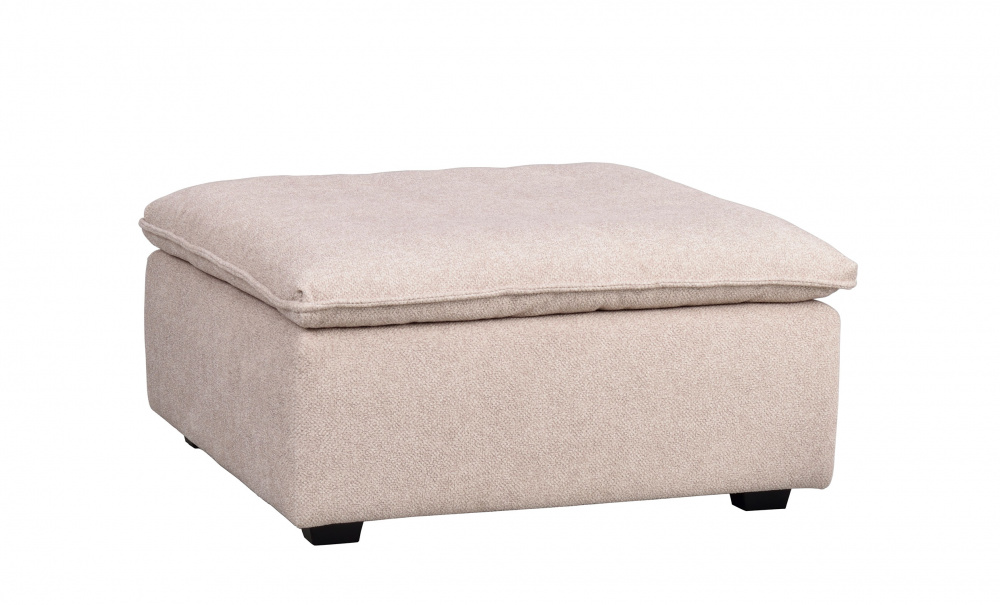 RAWLINS fotskammel beige i gruppen Stue / Sofaer / Fotskamler hos Sofas & more (122643)