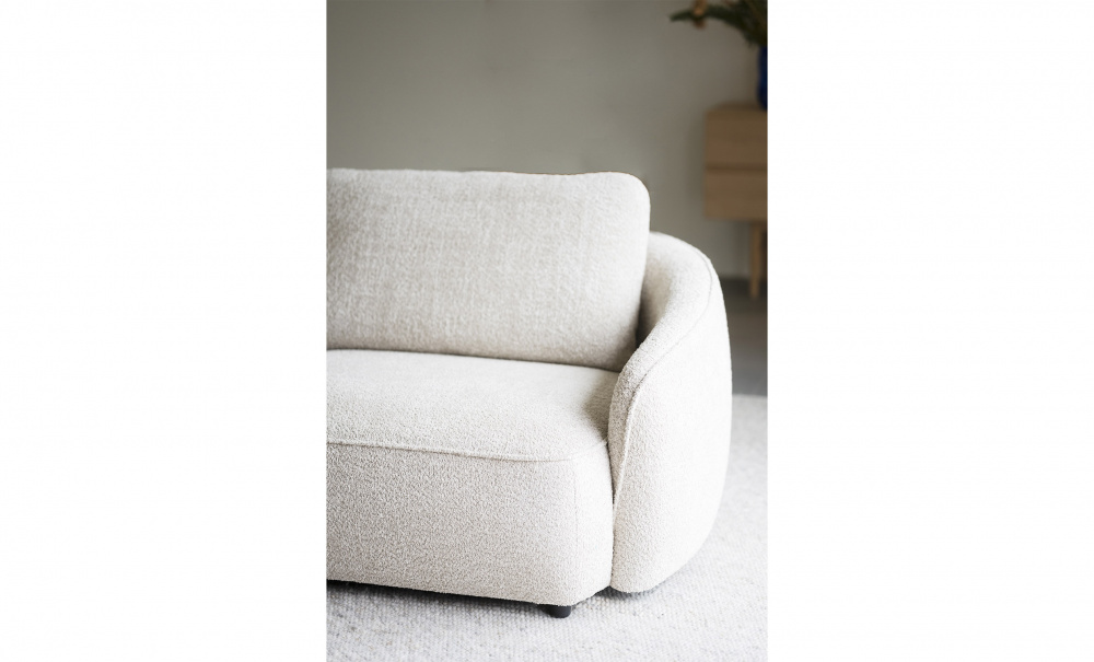 NORRIS 3-seters sofa Lys beige i gruppen Stue / Sofaer / 3-seters sofaer hos Sofas & more (124570)