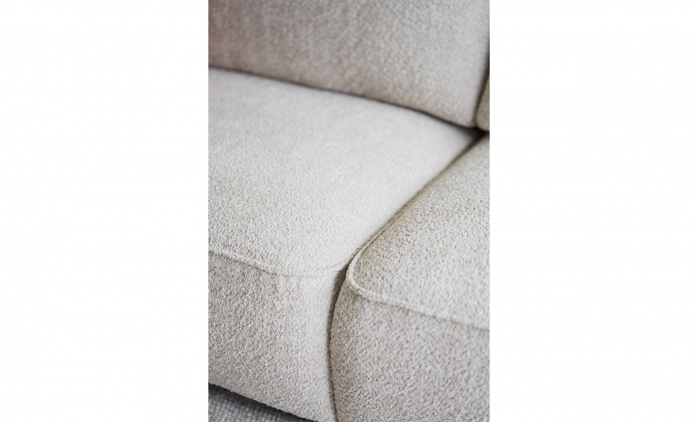 NORRIS 3-seters sofa Lys beige i gruppen Stue / Sofaer / 3-seters sofaer hos Sofas & more (124570)