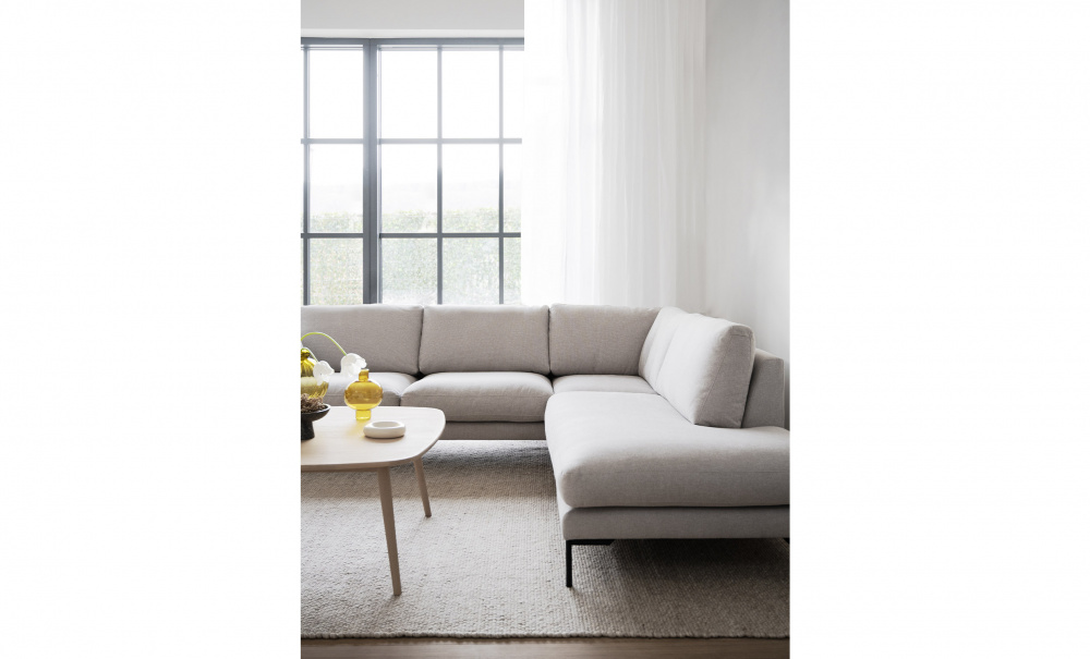 CORWIN Hjrnesofa pen Ende Lys beige i gruppen Stue / Sofaer / Hjrnesofaer hos Sofas & more (129154)