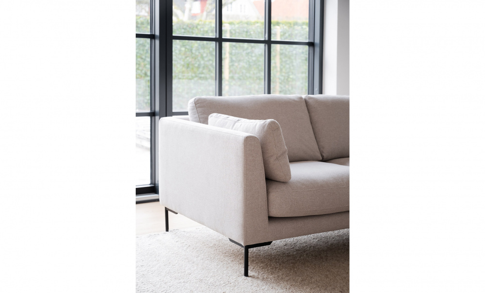 CORWIN Hjrnesofa pen Ende Lys beige i gruppen Stue / Sofaer / Hjrnesofaer hos Sofas & more (129154)