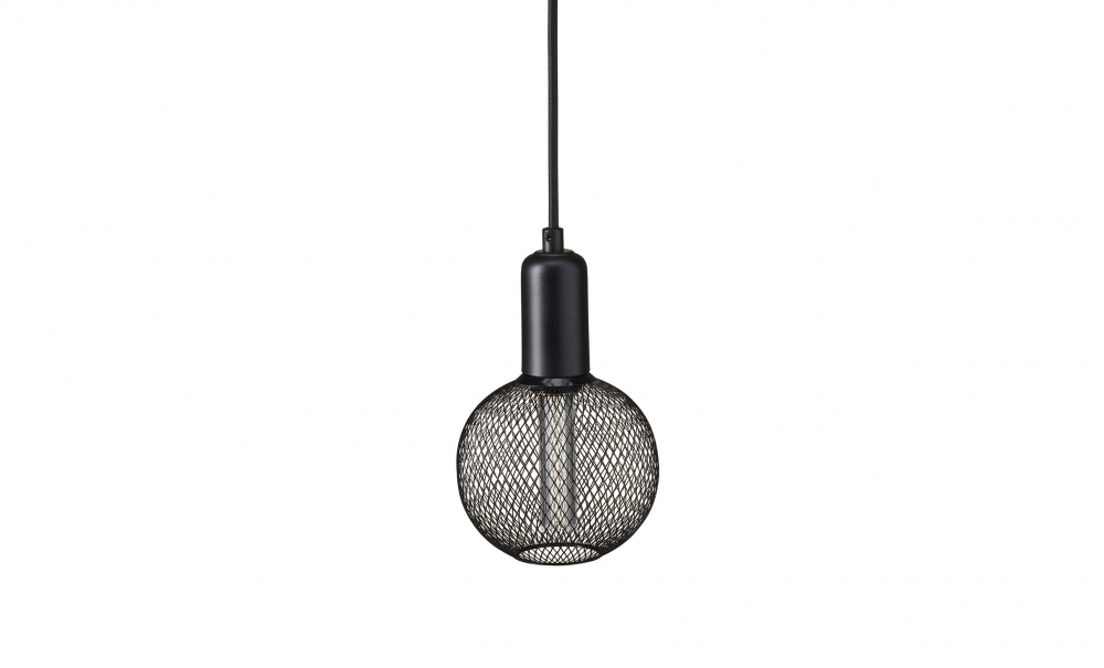 GRID Vinduslampe 12,5 cm Sort i gruppen Belysning / Lamper / Vinduslamper hos Sofas & more (2601253)