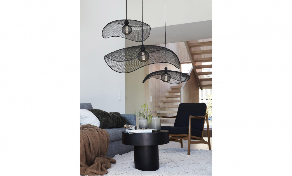 VIVI Taklampe 61cm Sort i gruppen Belysning / Lamper / Taklamper hos Sofas & more (2606103-BT02)