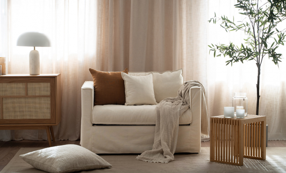 MILFORD Sovestol Beige i gruppen Stue / Lenestoler hos Sofas & more (2632-1S-067-5D)