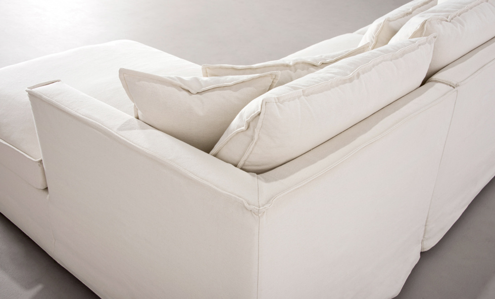 MILFORD Sovesofa Divan Right Beige i gruppen Stue / Sofaer / Sovesofaer hos Sofas & more (2632-CORN-RHF-067-5D)