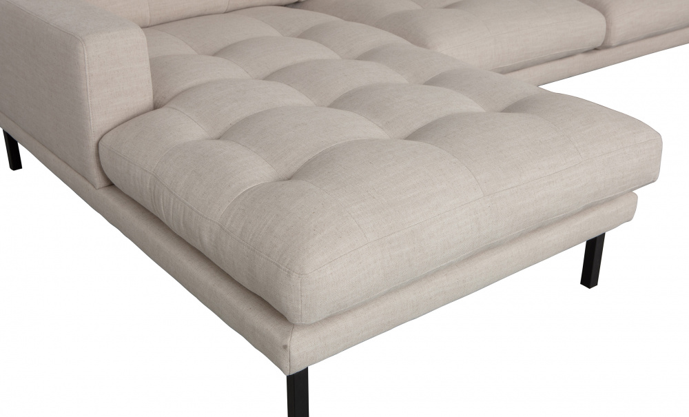 RIVER Divansofa venstre Beige i gruppen Stue / Sofaer hos Sofas & more (373407-N)