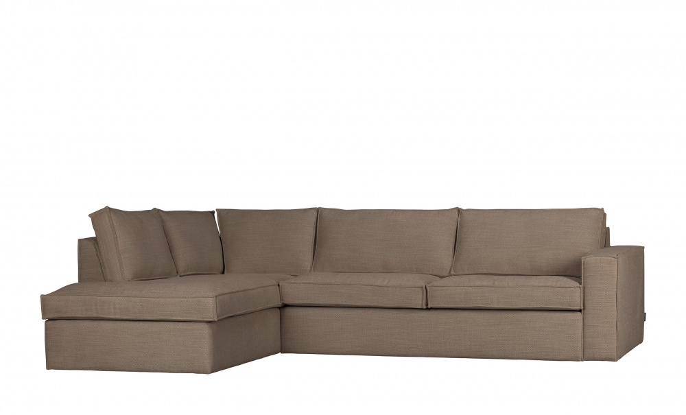 FREDDIE Sofa Venstre Brun i gruppen Stue / Sofaer / Divansofaer hos Sofas & more (377318-L)