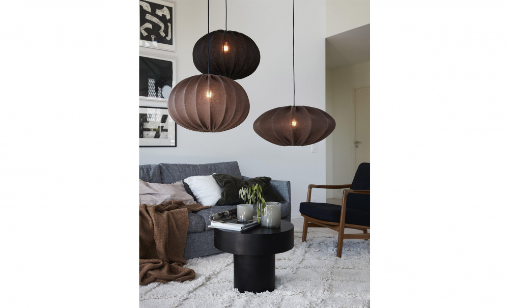 ROSA Takskjerm 60cm Sort i gruppen Belysning / Lamper / Taklamper hos Sofas & more (40060-203)