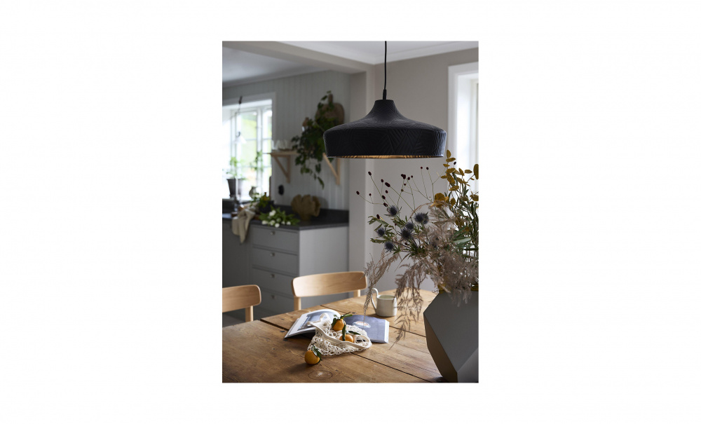 RIBBLE Taklampe 45cm Sort i gruppen Belysning / Lamper / Taklamper hos Sofas & more (4224512)