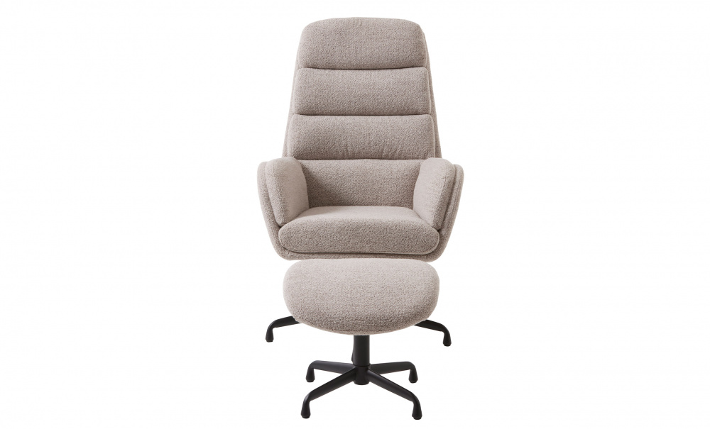 POLO Recliner og Fotskammel Taupe i gruppen Stue / Lenestoler hos Sofas & more (48010004)