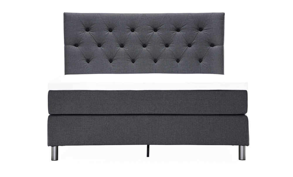 NGSVIK 180 Deluxe Sengegavl Mrk gr i gruppen Soverom / Sengegavler / Sengegavler 180 hos Sofas & more (5MHT-0383)