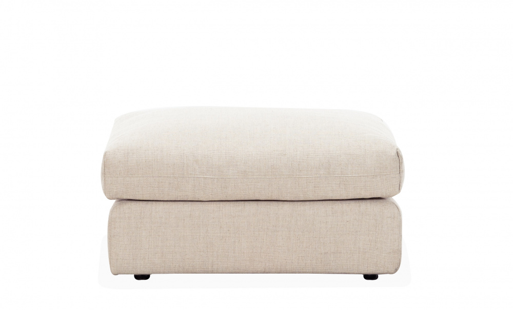 TRIBECA Fotskammel Beige i gruppen Stue / Sofaer / Fotskamler hos Sofas & more (6112-TRIBFS-HO4)