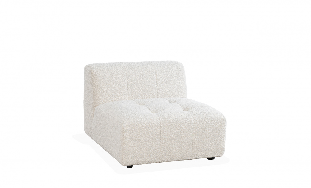 COCO Lenestol/Sentermodul Boucl Offwhite i gruppen Stue / Lenestoler hos Sofas & more (656-COC-1S-LOT2)