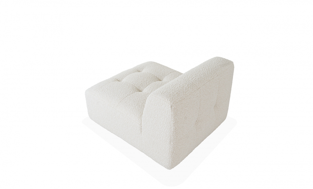 COCO Lenestol/Sentermodul Boucl Offwhite i gruppen Stue / Lenestoler hos Sofas & more (656-COC-1S-LOT2)