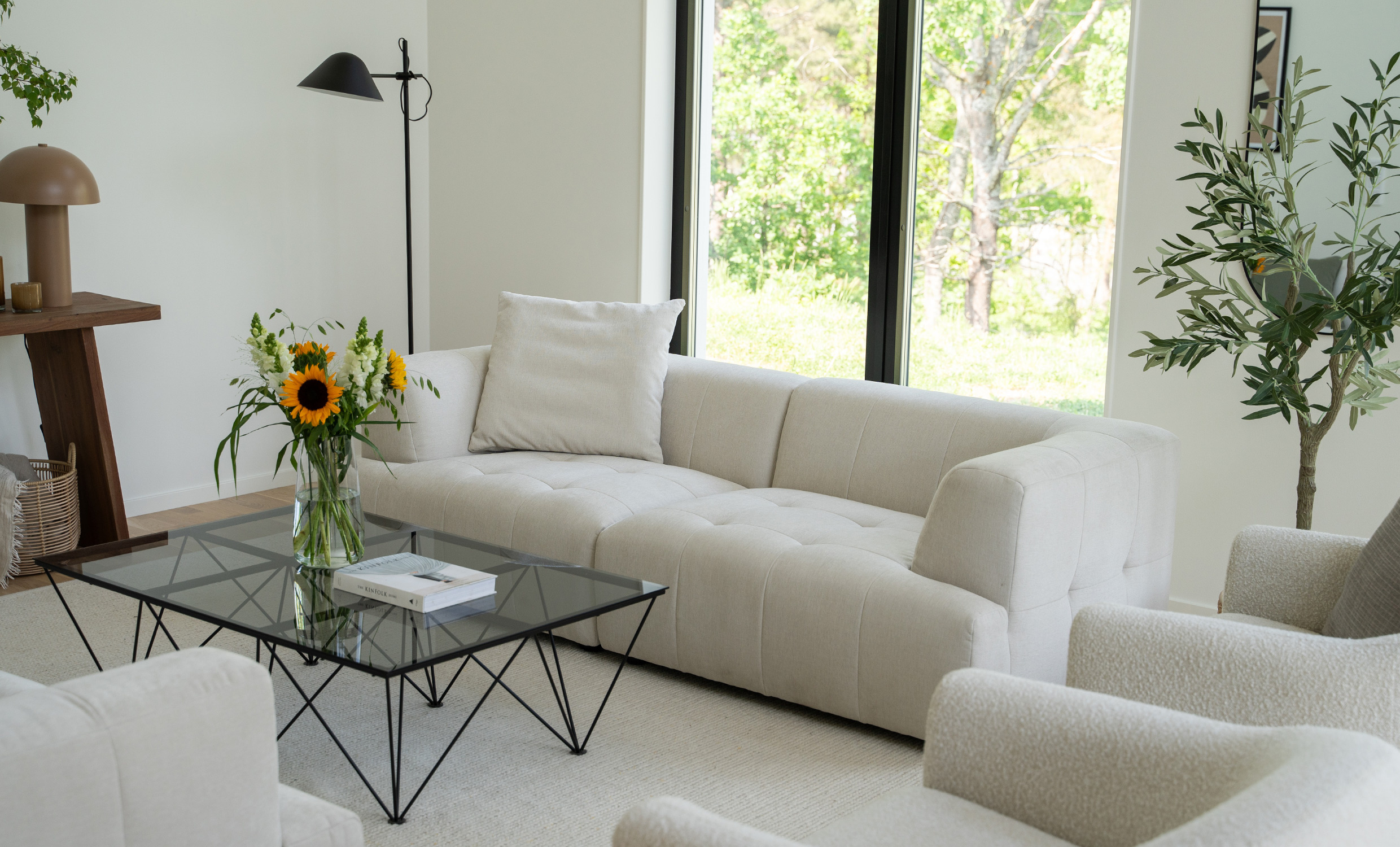 COCO 3-seters sofa Offwhite