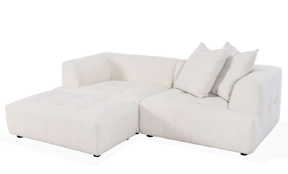 COCO Divansofa Boucl Offwhite i gruppen Stue / Sofaer / Divansofaer hos Sofas & more (656-COC-DIV-LOT2)