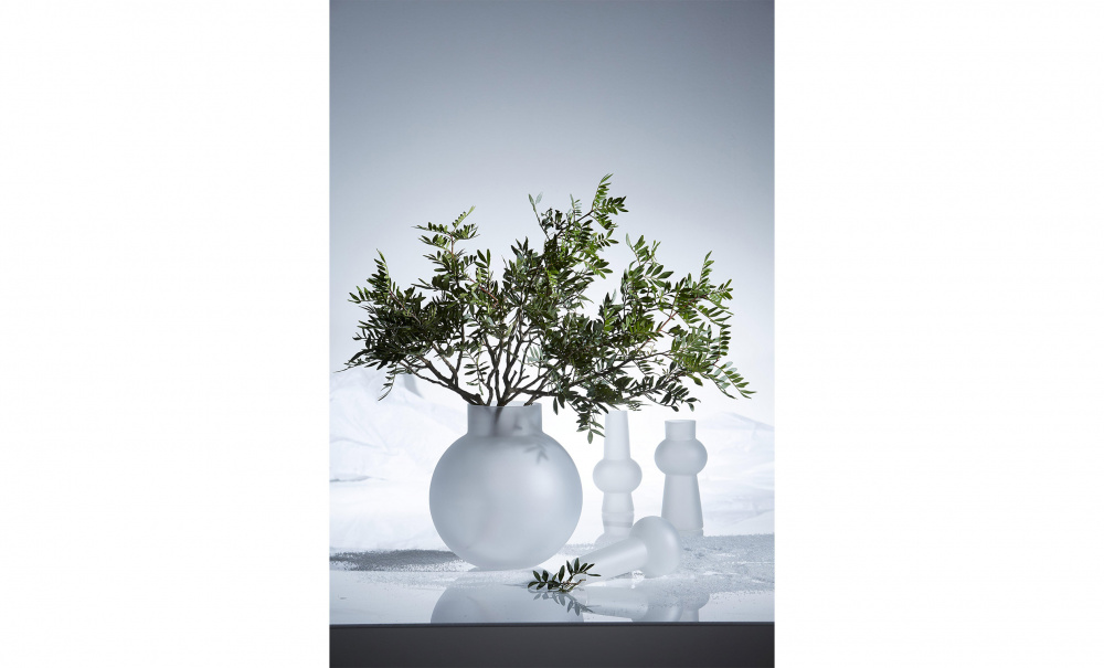 BUBBLAN Vase Frosted L i gruppen Dekorasjon / Vaser og Potter hos Sofas & more (68883)