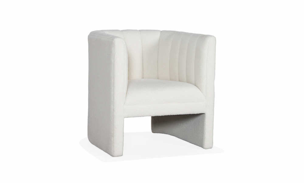 GATSY Lenestol Teddy Offwhite i gruppen Stue / Lenestoler / Hvite lenestoler hos Sofas & more (BH-A394-XZT368-1)