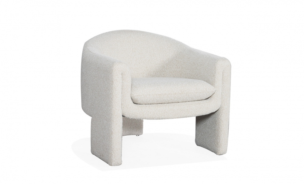 BOOGI Lounge lenestol Boucl Offwhite i gruppen Stue / Lenestoler hos Sofas & more (BH-A422-A2635-2A)