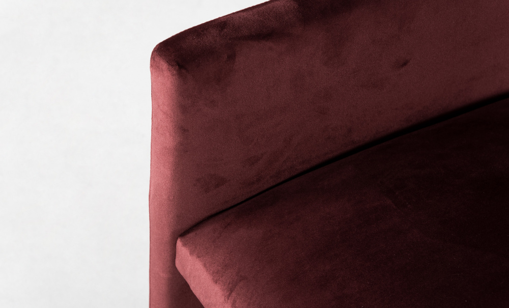 HAILY Stol Velvet Plum i gruppen Stue / Lenestoler / Flyelslenestoler hos Sofas & more (BH-A464-ZF-11)