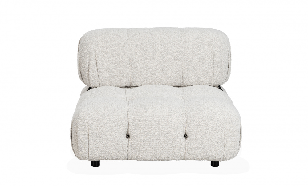 BOOGI Bubble Lenestol Boucl Offwhite i gruppen Stue / Lenestoler / Hvite lenestoler hos Sofas & more (BH-S281-11-A2635-2A)