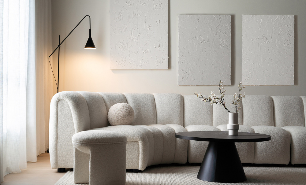 LE-BON Modular del Teddy Offwhite i gruppen Stue / Sofaer / Modulsofaer hos Sofas & more (BH-S322-11-XZT368-1)