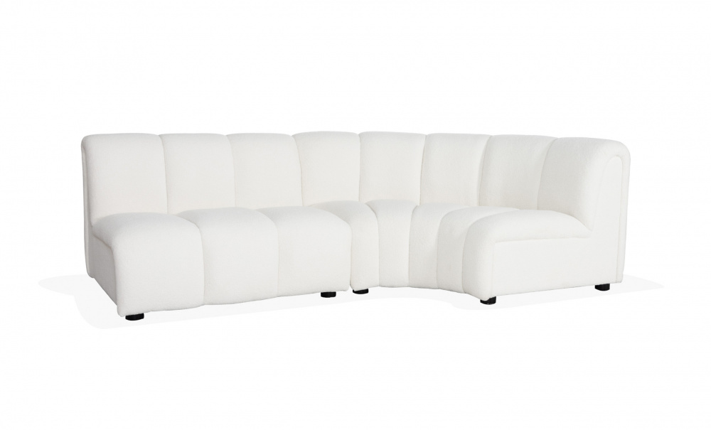 LE-BON Modulsofa S Teddy Offwhite i gruppen Stue / Sofaer / Modulsofaer hos Sofas & more (BH-S322-CO-11)