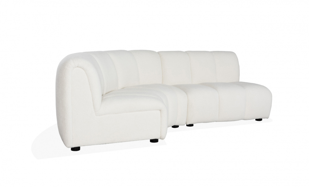 LE-BON Modulsofa S Teddy Offwhite i gruppen Stue / Sofaer / Modulsofaer hos Sofas & more (BH-S322-CO-11)