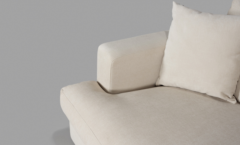 BONLUEVO 3-seters sofa Hel Pute Offwhite i gruppen Stue / Sofaer / 3-seters sofaer hos Sofas & more (BOL-3S-1SCU-CON1)