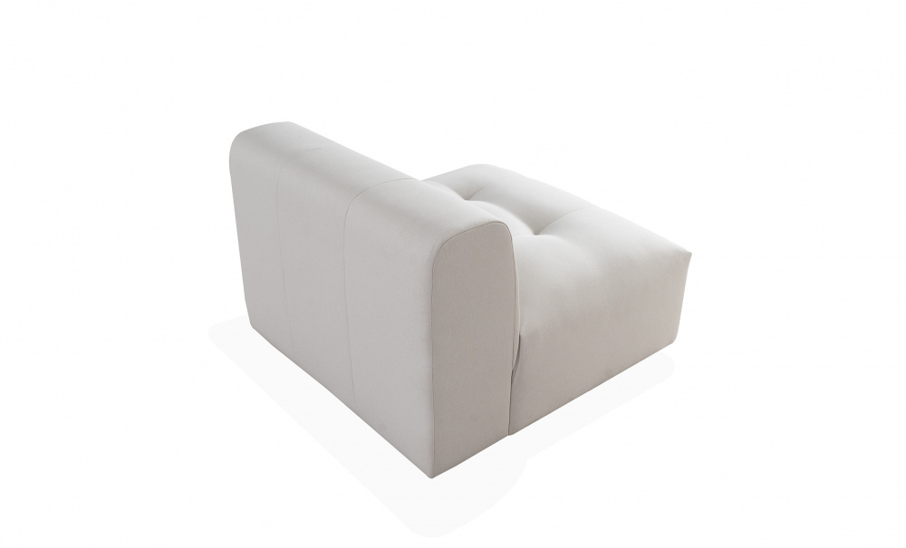 CLOUD Lenestol/Sentermodul Beige i gruppen Stue / Sofaer / Modulsofaer hos Sofas & more (CL-MID-BE)